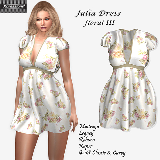 [Xprs] - Julia Dress Floral III