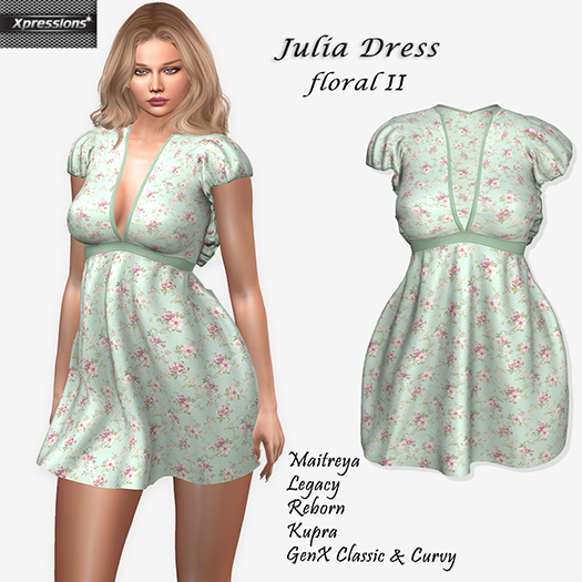 [Xprs] - Julia Dress Floral II