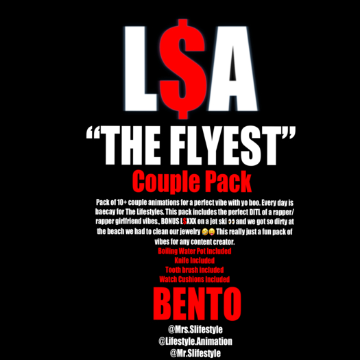 L$A - "THE FLYEST" COUPLE PACK