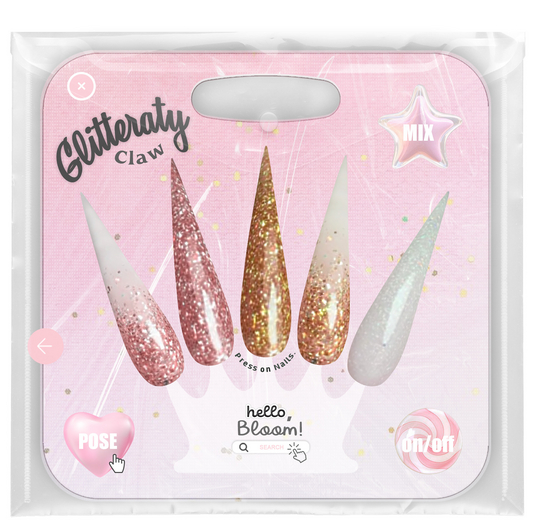 BLOOM - GLITTERATY NAILS [CLAW] LEGACY