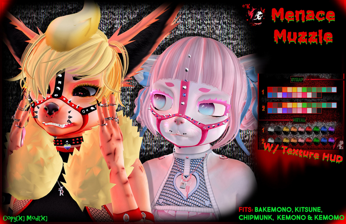 e*K Menace Muzzle - [M4 Furry Heads]