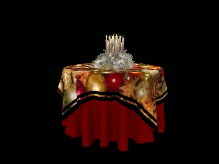 MC Winter Frost Fancy Table 1