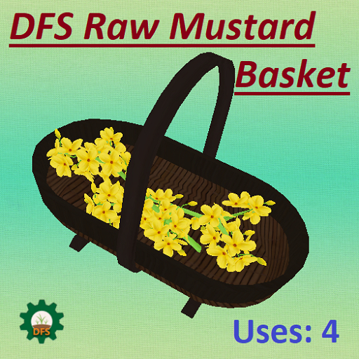 DFS Raw Mustard Basket