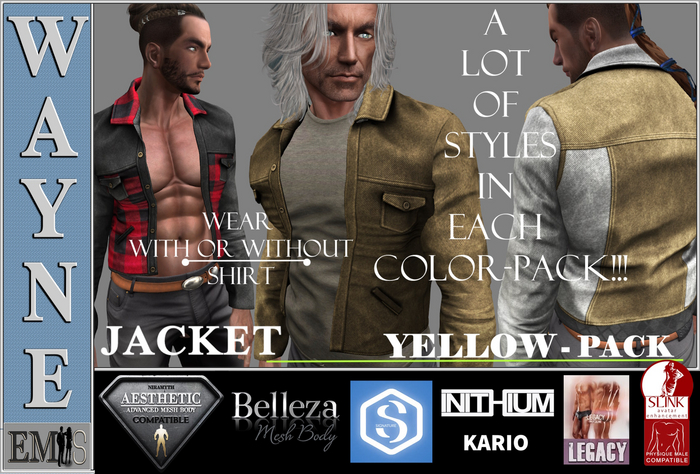 EMS - WAYNE JACKET - YELLOW PACK