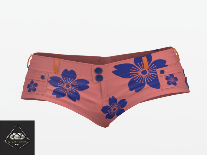 -LD- Siana Short Spring Flowers