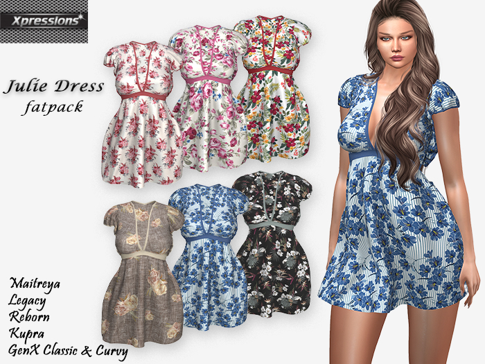 [Xprs] - Julie Dress FATPACK