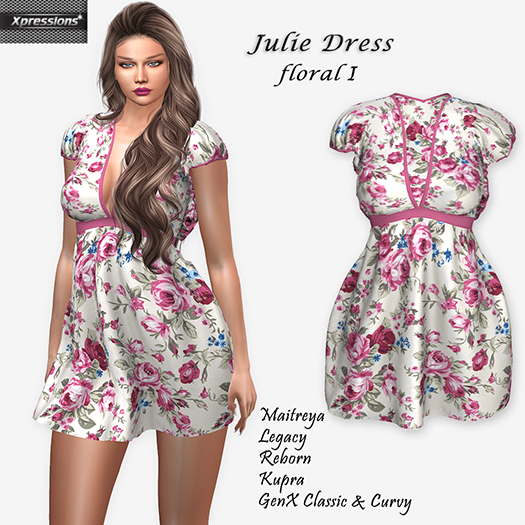 [Xprs] - Julie Dress Floral I