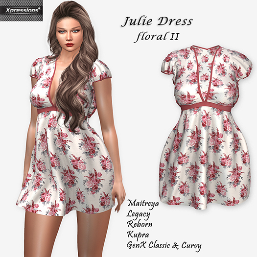 [Xprs] - Julie Dress Floral II