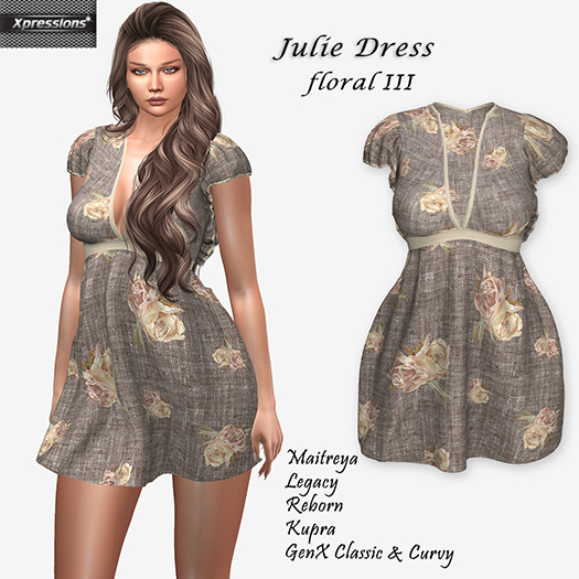[Xprs] - Julie Dress Floral III