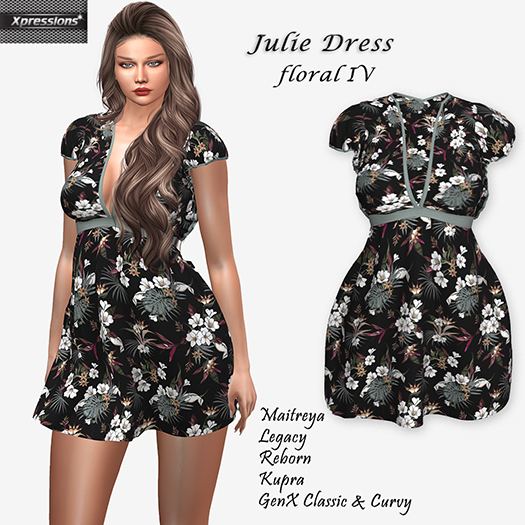 [Xprs] - Julie Dress Floral IV