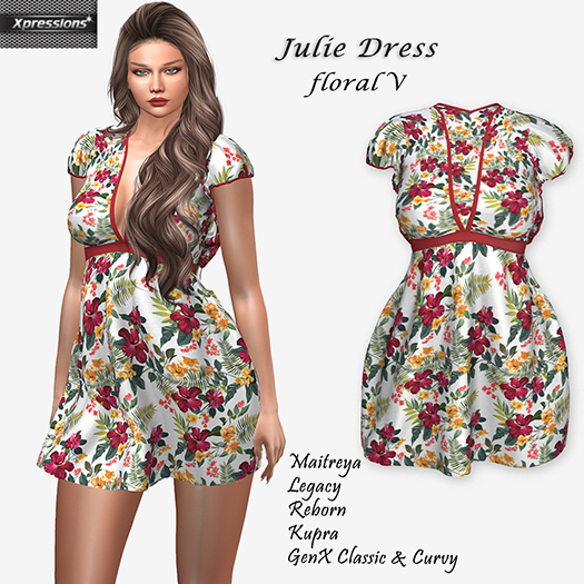 [Xprs] - Julie Dress Floral V