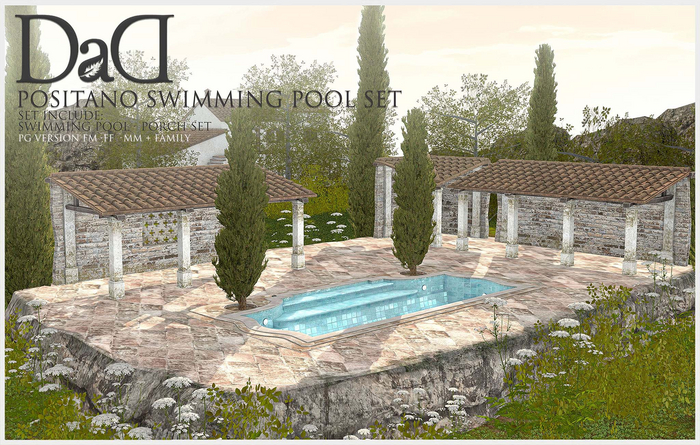 DaD - Positano Swimming Pool Set - PG 