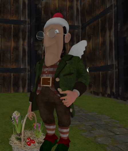 23 gnome glasses up and down in round