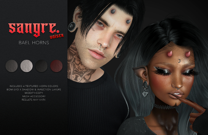 {sangre.} Bael Horns