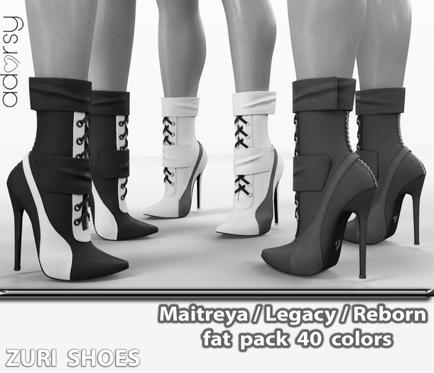 adorsy - Zuri Shoes DEMO - Maitreya/Legacy/Lara Petite/Reborn-Juicy