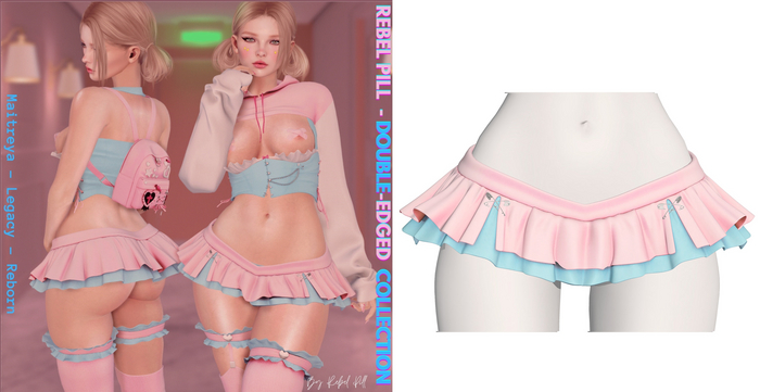 Rebelpill - Double-Edged Collection Skirt Fatpack DEMO