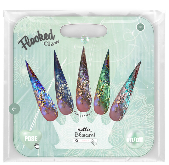 BLOOM - FLOCKED NAILS [CLAW] eBODY
