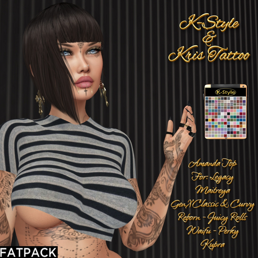 [K-Style] AMANDA TOP - FATPACK