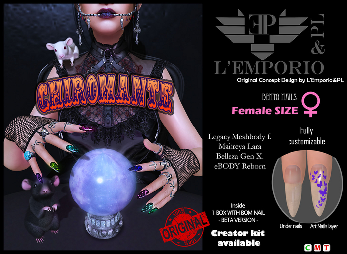 L'Emporio&PL::*Chiromante*::Nails Female size