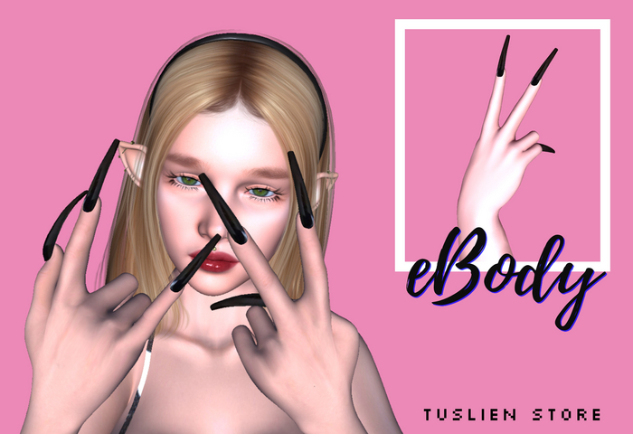 Black Coffin Nails eBody