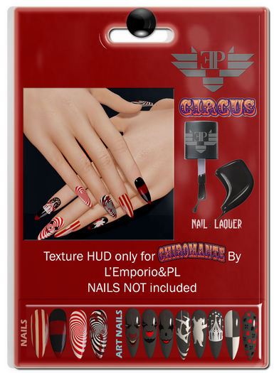 L'Emporio&PL_Nail Polish::*Chiromante*::-Circus-Texture HUD