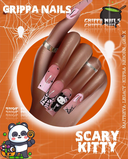 Grippa Midi:: Scary Kitty Set