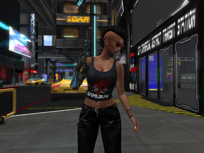 Johnny's Samurai Tank Top