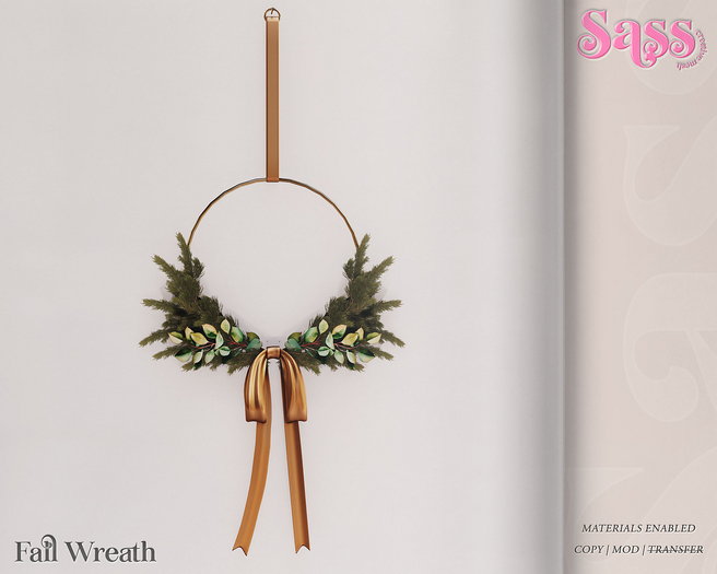 Sass [HD] Fall Wreath