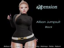 aX: Allison Jumpsuit Black