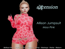 aX: Allison Jumpsuit Moo Pink