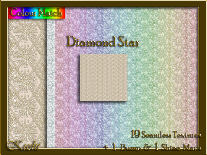 Diamond Star Seamless Texture Pack