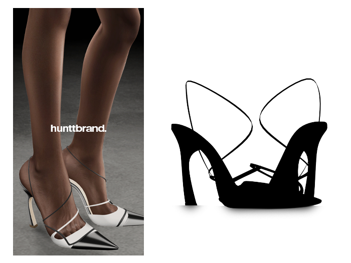 [HUNTT] - Kelly Pointed Pump - DEMO