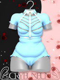 CryBunBun - Buxom Bunny - Teal -  Unpacker