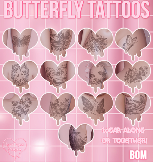 ::LL:: Butterfly Tattoos 