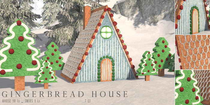 GOOSE - Gingerbread house