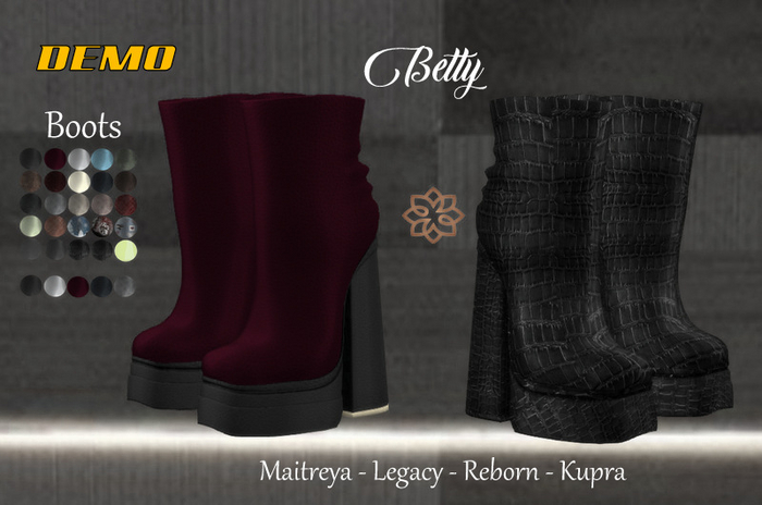::FOR YOU:: BETTY BOOTS DEMO