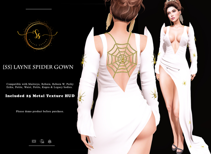 Layne Spider Gown 2