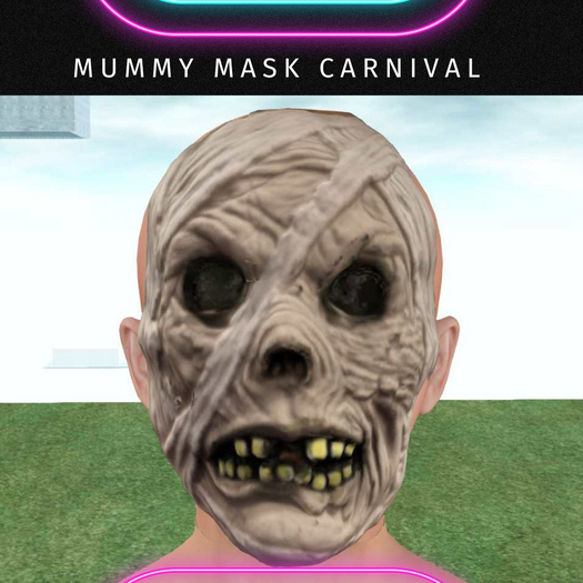 [MB] Mummy mask carnival