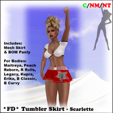 *FD* Tumbler Skirt Set [Boxed] Scarlette