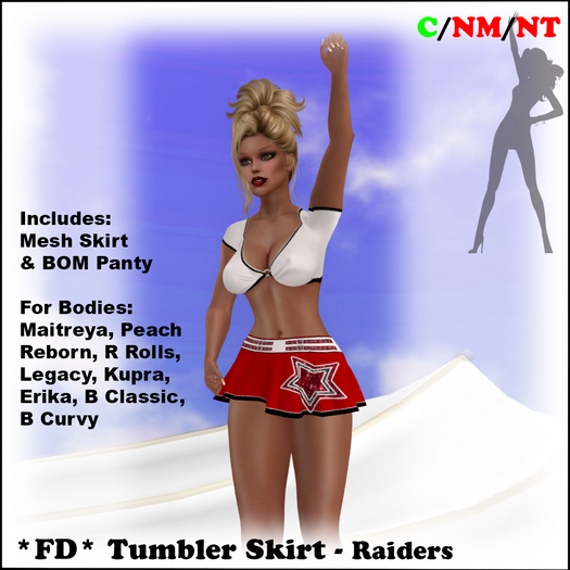 *FD* Tumbler Skirt Set [Boxed] Raider