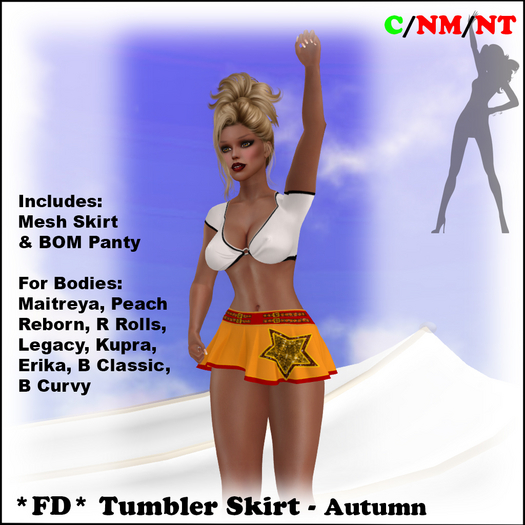 *FD* Tumbler Skirt Set [Boxed] Autumn