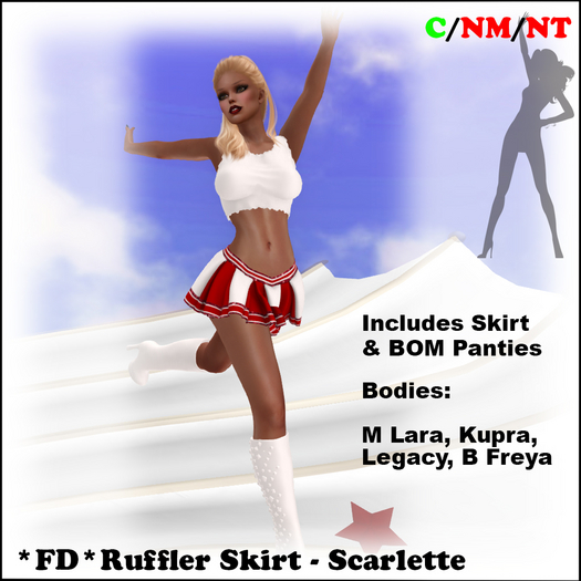 *FD* Ruffler Skirt [BOXED] Scarlette