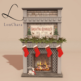 LouChara Believe Fireplace 
