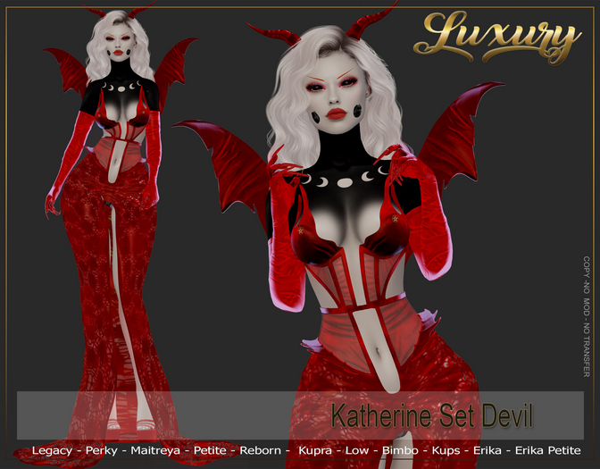 [Luxury] Katherine Set Devil