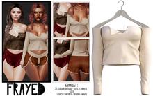 Frayed - Evan Top - Cream