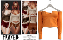 Frayed - Evan Top - Orange