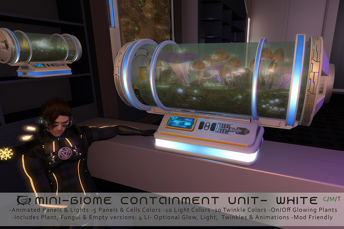 Minibiome Containment XB1- White