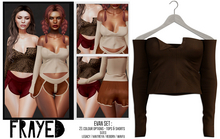 Frayed - Evan Top - Brown