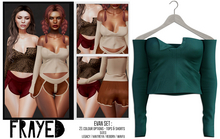 Frayed - Evan Top - Teal