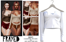 Frayed - Evan Top - White